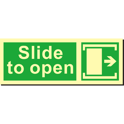 Slide to Open