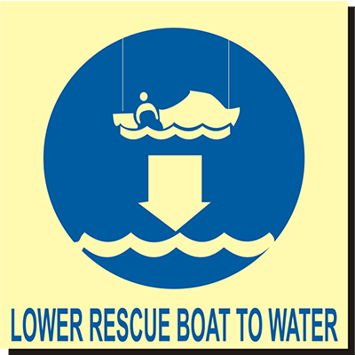 Lower Rescue boat