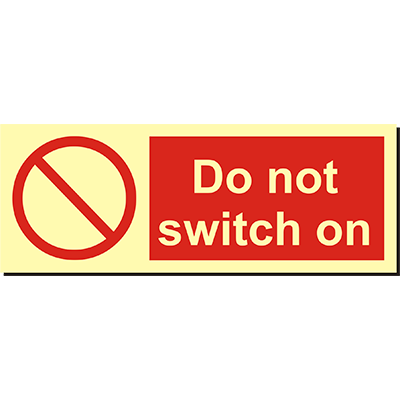 Do Not Switch on